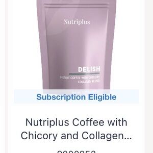 Delish Instant Coffee with Chicory & Collagen - Pink